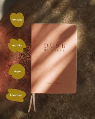 Pro všechny ženy, kterým chceme dát víc. ✨ 💛 Terapeutický deník Duše na místě – nasaje radosti, starosti i obyčejné dny. A...